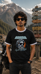 Karma Unisex Ringer T-Shirt
