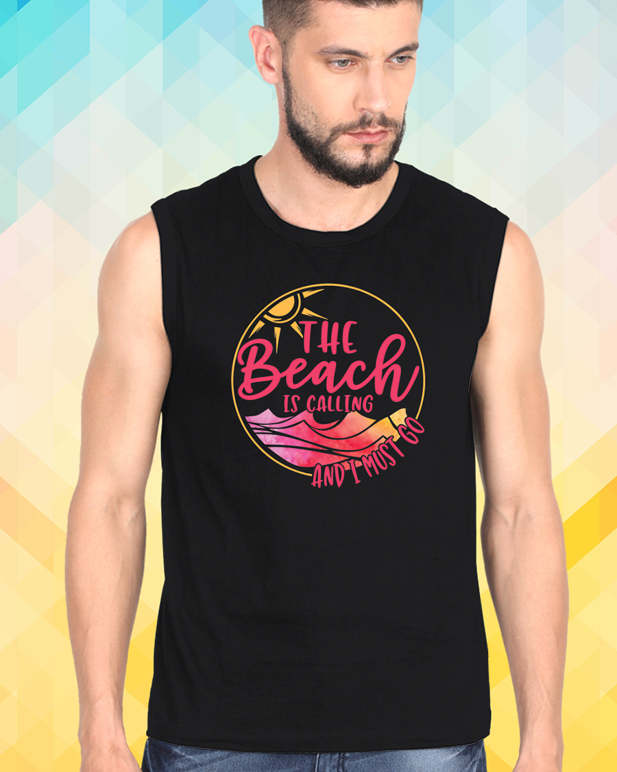 Beach Sleeveless Tee