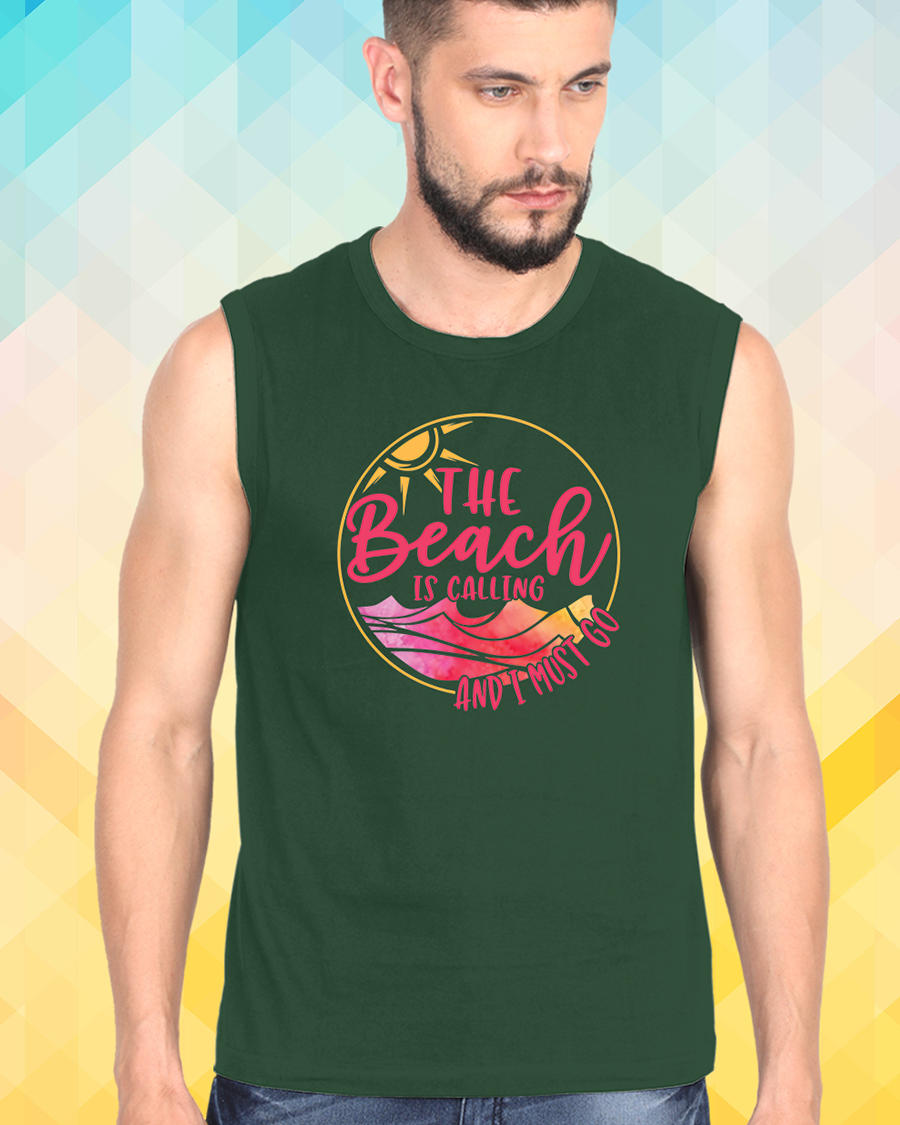 Beach Sleeveless Tee