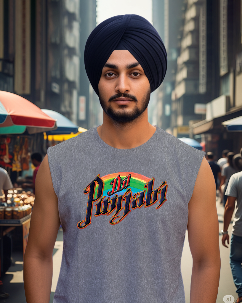 Dil Punjabi Sleeveless Tee