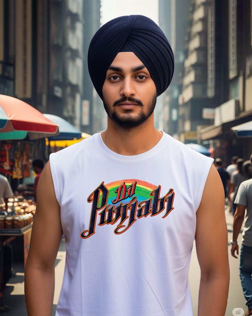 Dil Punjabi Sleeveless Tee