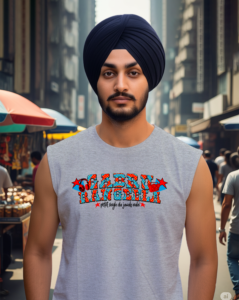 Gabru Rangeela Sleeveless Tee