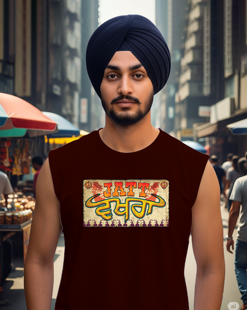 Jatt Waqra Sleeveless Tee