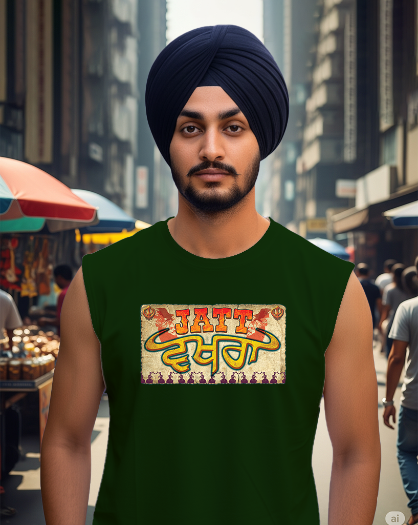 Jatt Waqra Sleeveless Tee
