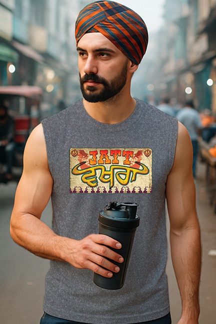Jatt Waqra Sleeveless Tee