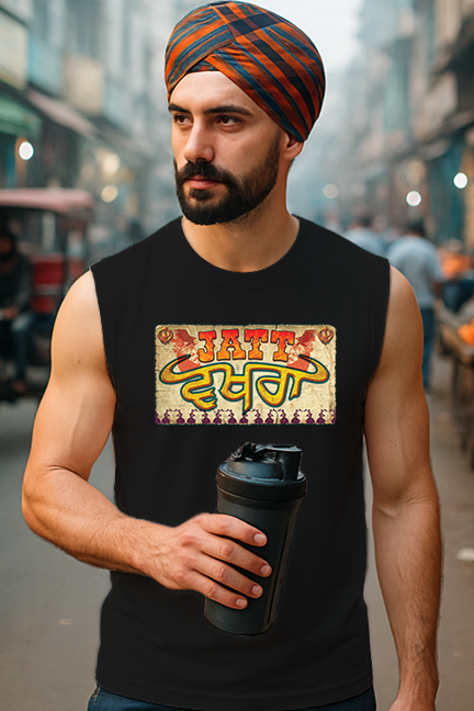 Jatt Waqra Sleeveless Tee