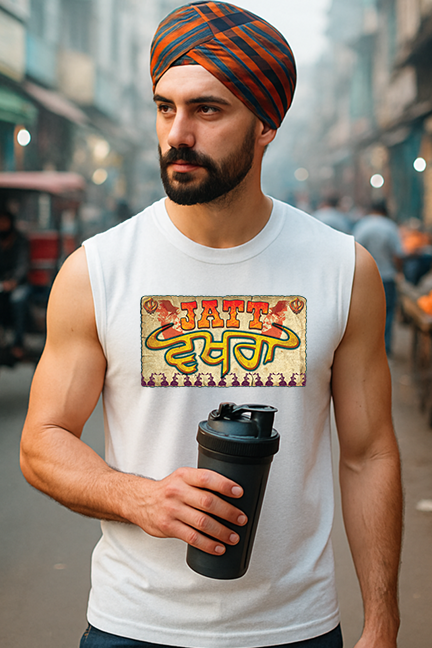 Jatt Waqra Sleeveless Tee