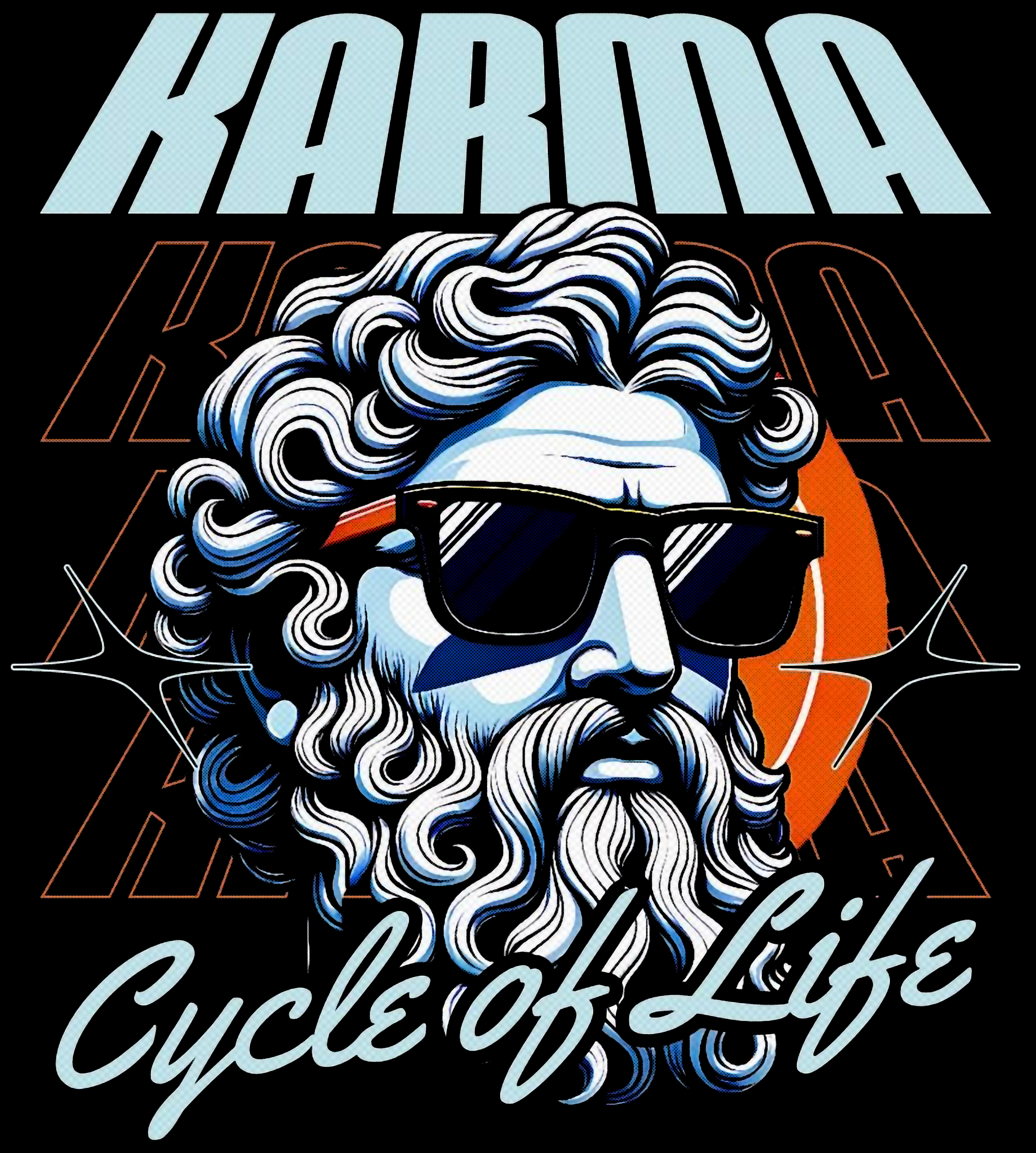 Karma Unisex Ringer T-Shirt
