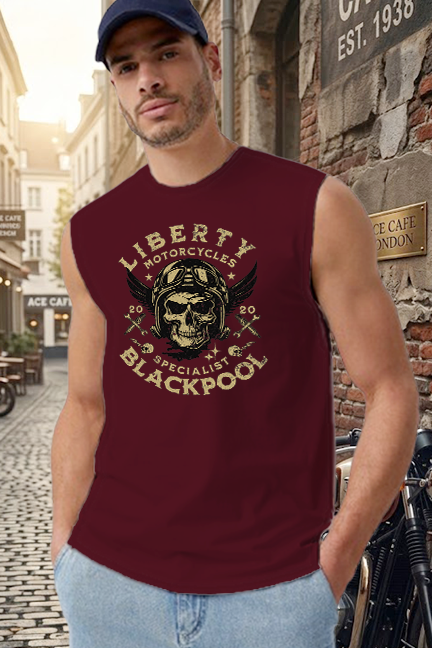 Liberty Motorcycles sleeveless Tee