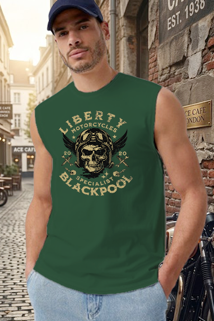Liberty Motorcycles sleeveless Tee