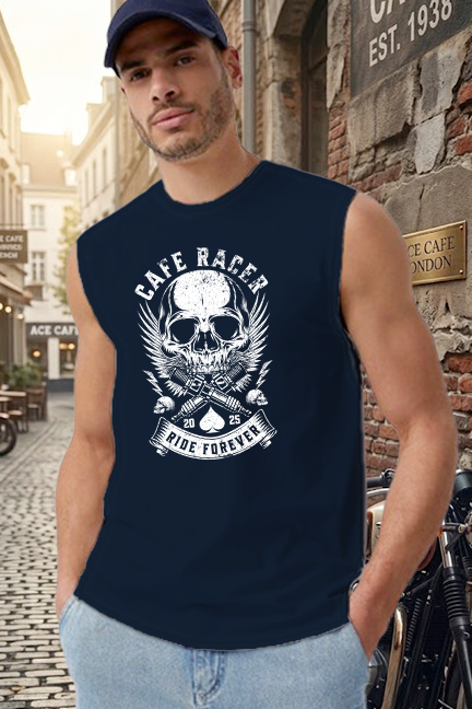 Cafe Racer Sleeveless Tee