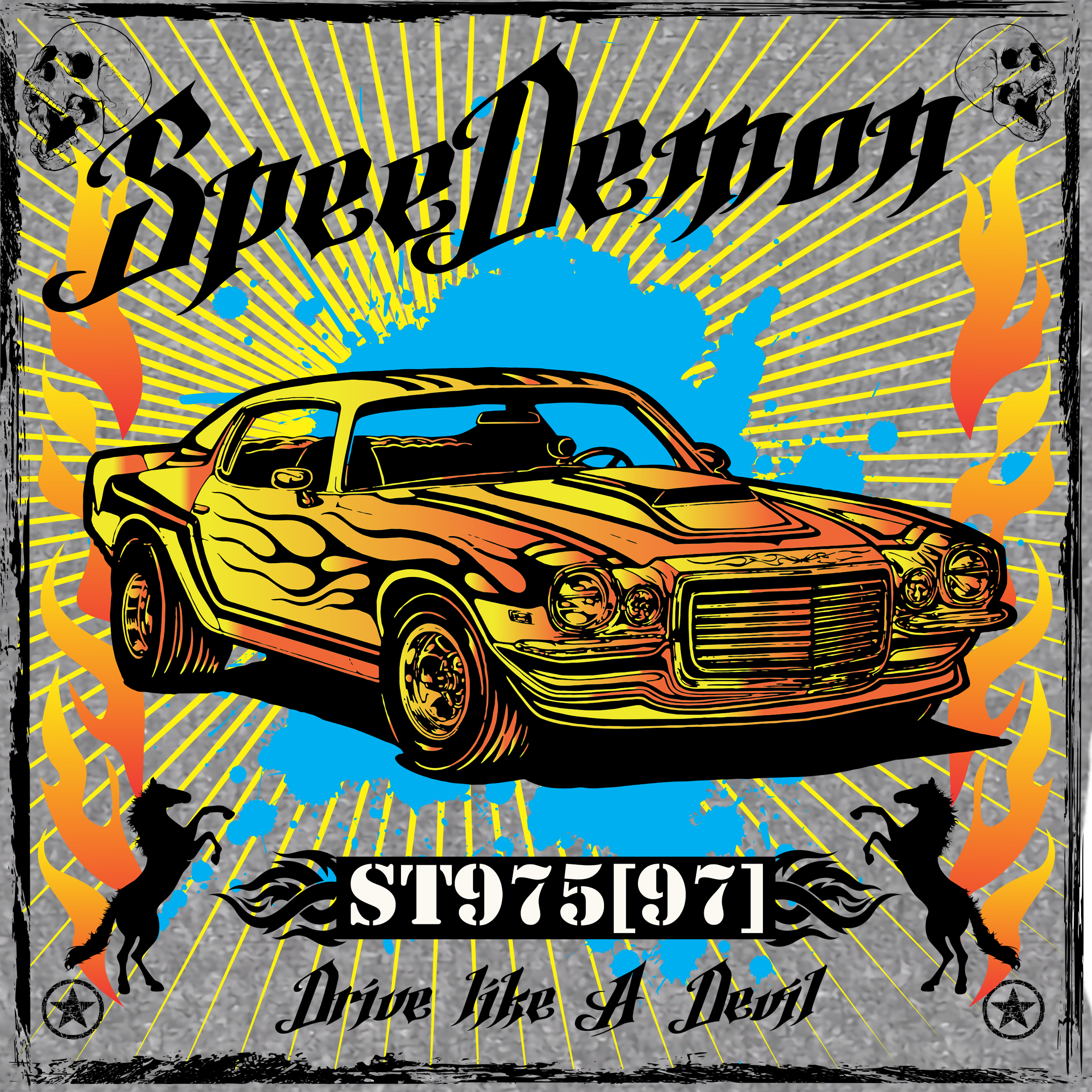 SpeeDemon Sleeveless Tee