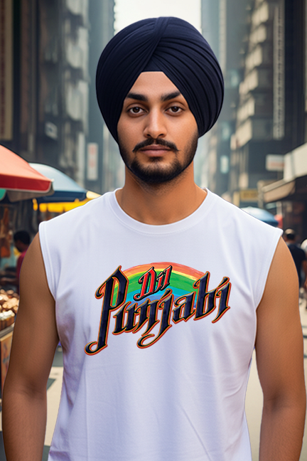 Dil Punjabi Sleeveless Tee