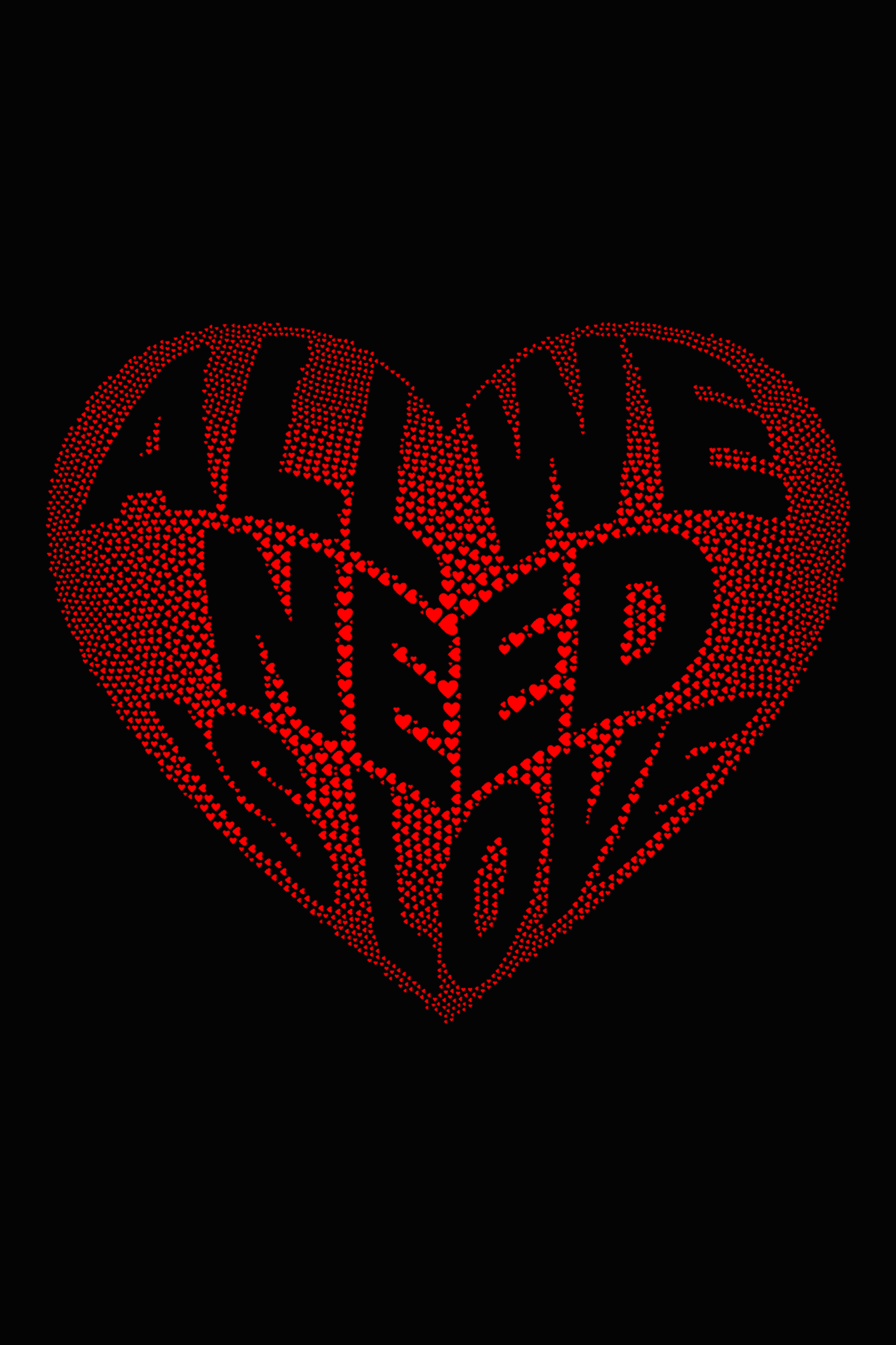All We Need Is Love Heart Graphic Women's T-Shirt