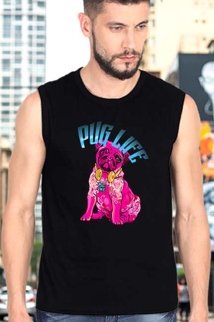 Pug Life Sleeveless Tee