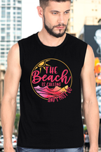 Beach Sleeveless Tee