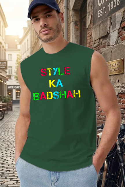 Style ka Badshah Sleeveless Tee