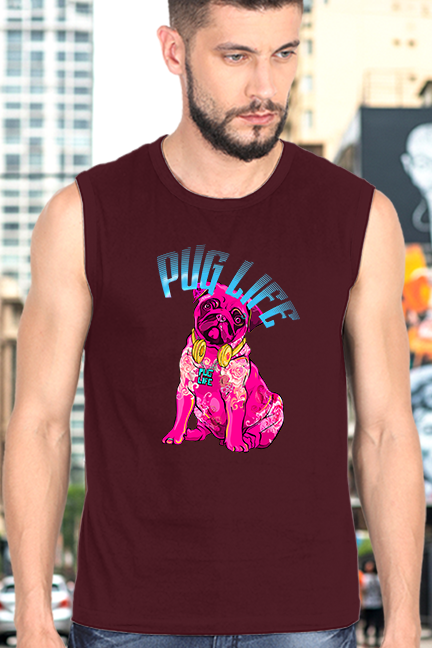 Pug Life Sleeveless Tee