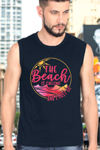 Beach Sleeveless Tee