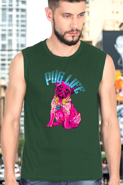 Pug Life Sleeveless Tee