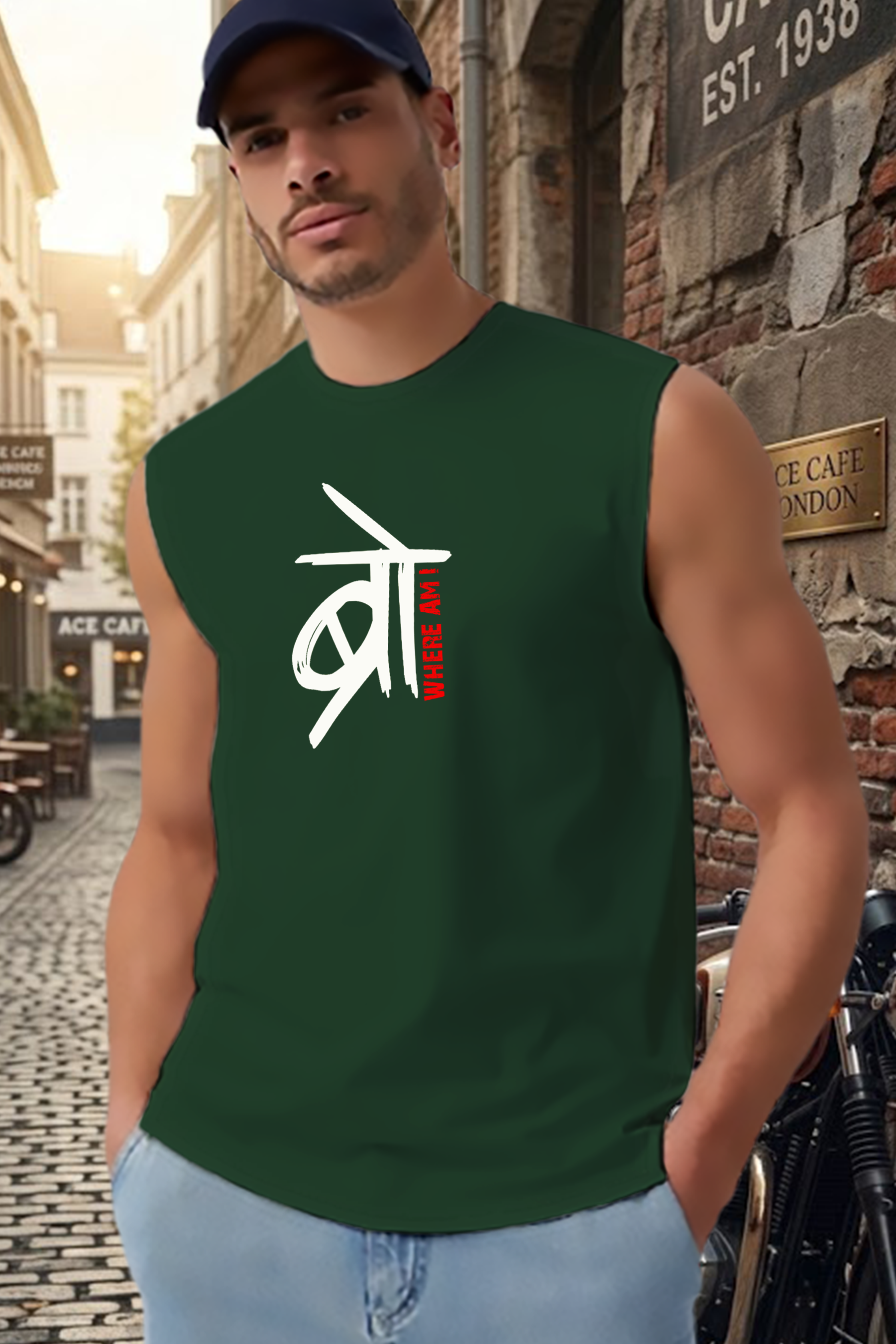 Bro Sleeveless Tee