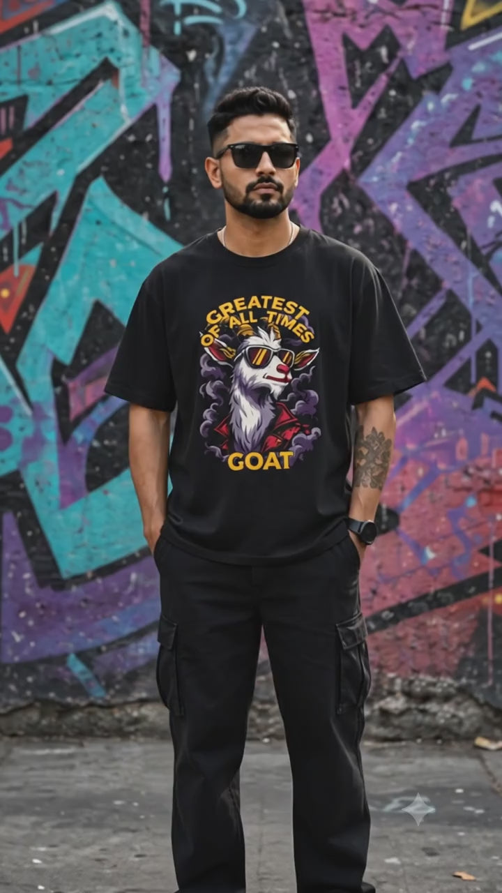 GOAT Unisex Oversized T-Shirt