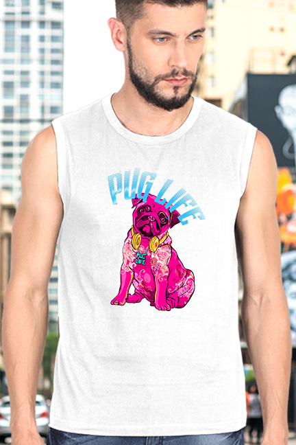 Pug Life Sleeveless Tee