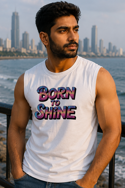 Born to Shine Sleeveless Tee